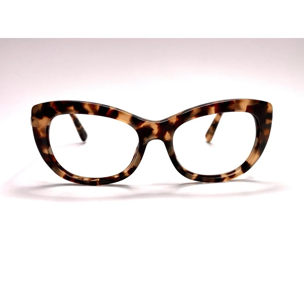 Kate Spade Brown Amber Clear Tortoise Cat Eye Glasses Jayne/S ESP Y6 53 17 135